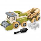 Toys Take Apart Farm Tractor Truck Harvester Sheep Transport Toddlers Gift Kids Boys