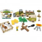 Toys Take Apart Farm Playset Tractor Truck Loader Animal Transport Gift Kids Boys