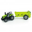 Toys Farm Tractor Truck Trailer Fertilizer Spreader Diecast Model Gift Kids Boys