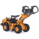 Toys 1/50 Scale Timber Wooden Grab Truck Construction Model Car Diecast Gift Kids Boys