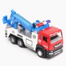 Toys 1/50 Traffic Wrecker Tow Truck Transporter Model Car Diecast Truck Gift Kids Boys