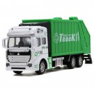 Toys 1:48 Garbage Truck Trash Bin Model Car Diecast Truck Christmas Gift Kids Boys