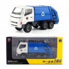 Toys 1:60 Garbage Truck Recycling Truck Model Car Diecast Car Xmas Blue Gift Kids Boys