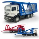Toys 1:50 Flatbed Truck Trailer Transporter Model Car Diecast Metal Car Gift Kids Boys