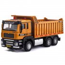 Toys 1/50 Scale Dump Truck Construction Model Car Diecast Engineering Sound Gift Kids Boys