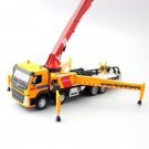 Toys 1:50 Concrete Pump Truck Construction Vehicle Model Diecast Car Yellow Gift Kids Boys