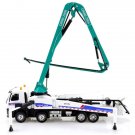 Toys 1:50 Concrete Pump Truck Construction Vehicle Model Diecast Car White Gift Kids Boys