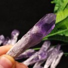 1 Natural Purple Amethyst Geode Druzy Cluster Quartz Crystal Point Stone Scepter