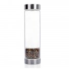1 Natural Tiger's Eye Jade Quartz Crystal Elixir Water Bottle Healing Gemstone Cup