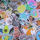200Pcs Random Vinyl Laptop Skateboard Stickers Bomb Luggage Decals Dope Sticker