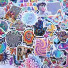 220Pcs Hippie Stickers For Adults Trippy Stuff Psychedlic Waterproof Sticker
