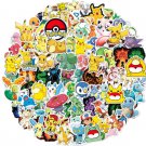 New 100Pc Pokemon Go Pikachu Cartoon Stickers Laptop Sticker Luggage Decal