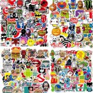 200 Skateboard Stickers Bomb Vinyl Laptop Luggage Decal Dope Waterbottle