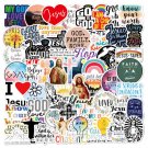 114Pcs Jesus Christian Religion Stickers Vinyl Laptop Waterbottle Luggage Decal