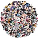 100Pcs Demon Slayer Jump Comics Anime Phone Laptop Wall Decal Peeker Sticker
