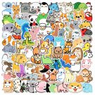 100Pcs Kawaii Cute Animal Stickersvinyl Waterproof Stickers For Laptopbumper