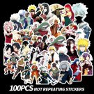 (100Pc) Anime Stickers Naruto Sasuke Itachi Sakura For Skateboard/Luggage/Laptop