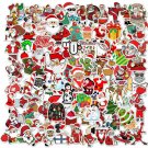 100 Pcs Christmas Stickers Marry Christmas Decorations Decals For Kids