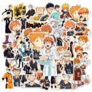 52Pcs Haikyu Stickers Vinyl Decal Stickers For Skateboard/Luggage/Laptop/Book