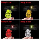 Baby In Car Auto Car Nighttime Driving Safety Warning Reflective Decal Stickers