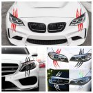 One Pair Monster'S Claw Headlight Decal Sticker Decor Car Truck Scratch Cover Up