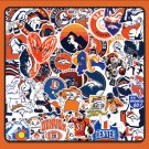 50 Pcs / Set Vinyl Stickers Denver Broncos Football Fridge Bomb Waterproof Decal