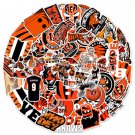 50 Pcs / Set Vinyl Stickers Cincinnati Bengals Football Bomb Waterproof Decal
