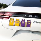 Kobe Bryant Decal Stickers #8 #24 Jerseys Vinyl Truck Suv Vehicle Window Scratch