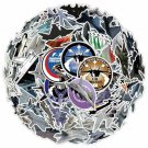 50 Jet Stickers Airforce Plane Military Flyers Bomber Vinyl Decals