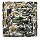 20 Tank Stickers Military Vehicle War Vinyl Decals Phone Luggage Laptop