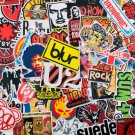 50 Rock Band Stickers Punk Music Heavy Metal Bands Decal Sticker Classic