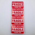 50Pc Fragile Handle With Care 2X3" Stickers Packaging Box Safety Mailing Labels