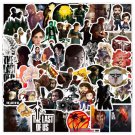 50Pcs The Last Of Us Stickers Joel Ellie Fireflies Clicker Vinyl Decals