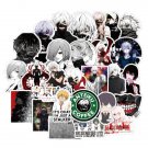 50Pcs Tokyo Ghoul Stickers Anime Ken Touka Manga Vinyl Decal Characters