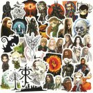 50Pcs Lord Of The Rings Stickers Vinyl Decals One Ring Frodor Hobbt