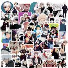 50Pcs Jujutsu Kaisen Stickers Anime Vinyl Decals Characters Sticker