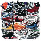 50Pcs Sneakers Stickers Basketball Fashion Skateboard Vinyl Shoes Trainers