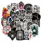 50Pcs Demonic Stickers Devil Witchcraft Pentagram Gothic Dark Sticker Vinyl