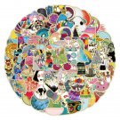 10 Gold Bordered Stickers Vinyl Cute Epic Bomb Bulk Laptop Desk