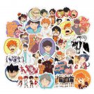 50Pcs Haikyuu Stickers Anime Yu Tobin Kei Manga Characters Cute Volleyball