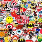 20Pcs Logo Stickers Company Decals Vinyl Brand Fast Food Shoes