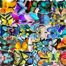 20Pcs Butterfly Stickers Monarch Colorful Vinyl Die Cut Sticker