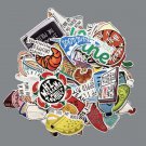 67Pcs Tik Tok Meme Stickers Vine Popular Funny Food Sticker