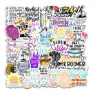 20Pcs Inspirational Words Stickers Motivational Quotes Vinyl
