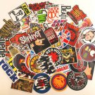 10Pcs Rock Band Stickers Logo Ac/Dc Misfits Kiss Sticker
