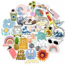 35Pcs Vsco Girl Stickers Hydro Flask Good Vibes Decal Teen Cute Positivity