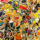 20Pcs Simpsons Skateboard Stickers Vinyl Laptop Luggage Decals Dope Sticker