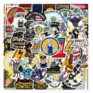 50Pcs Funny Electrician Tech Worker Themed Waterproof Sticker Pack