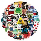 50 Pack Isolate Virus Stickers Social Distance Quarantine Sticker