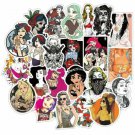 50 Pcs Sexy Beauty Sticker Girls Lady Stickers For Laptop Skateboard